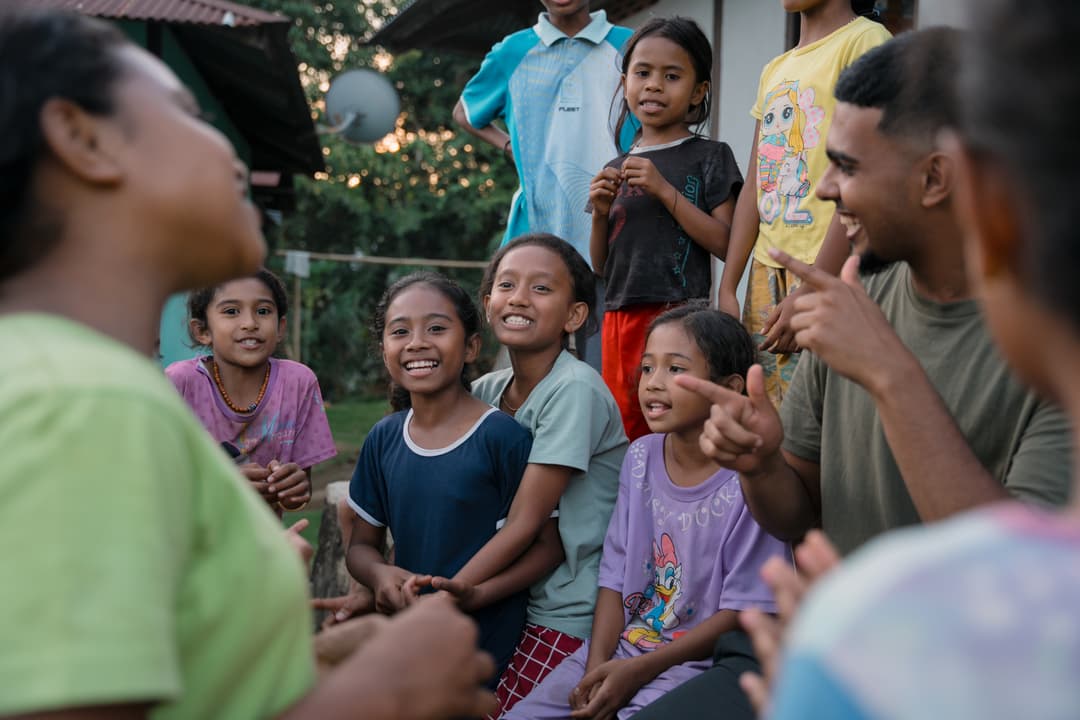 Enfants Indonésie Matahari